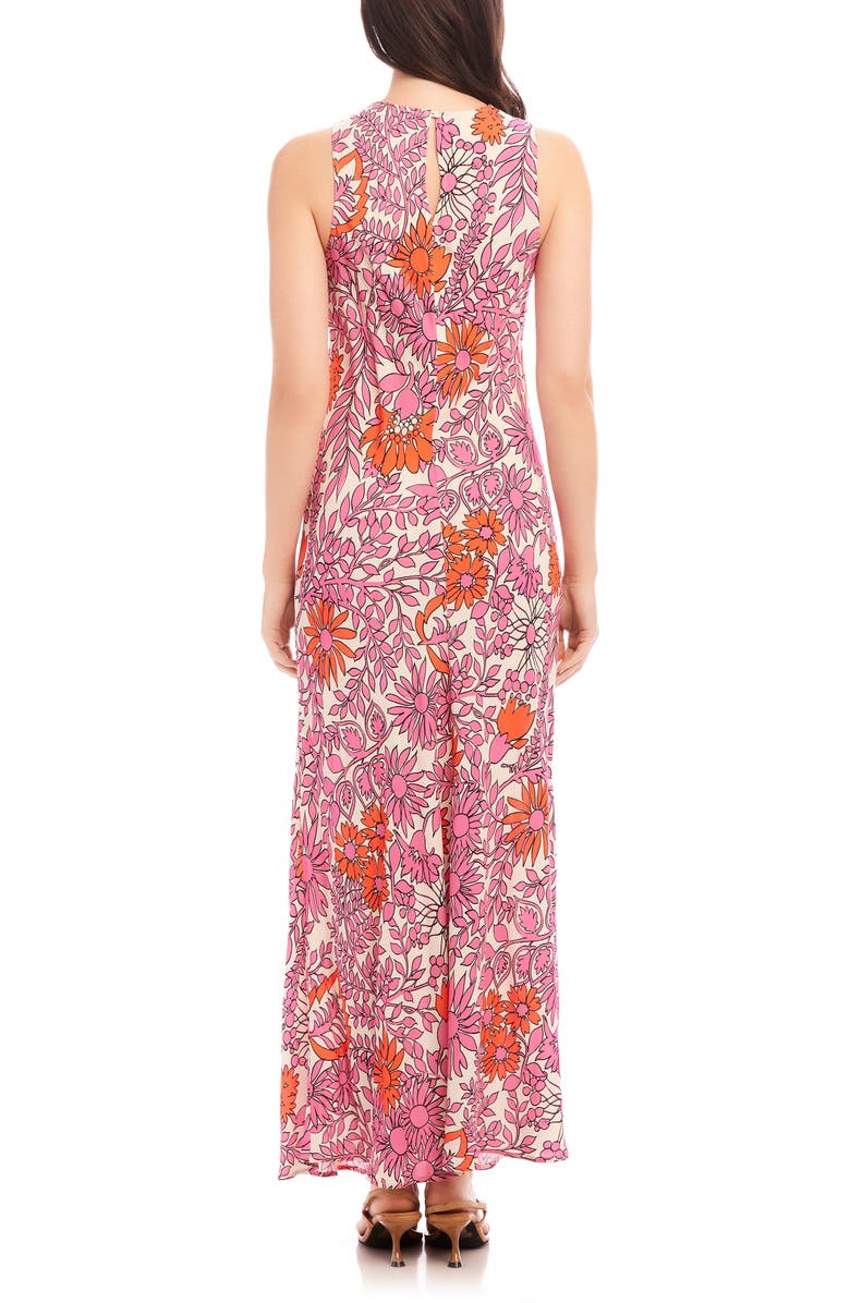 FIFTEEN TWENTY Dani Floral Sleeveless Maxi Dress, Alternate, color, 