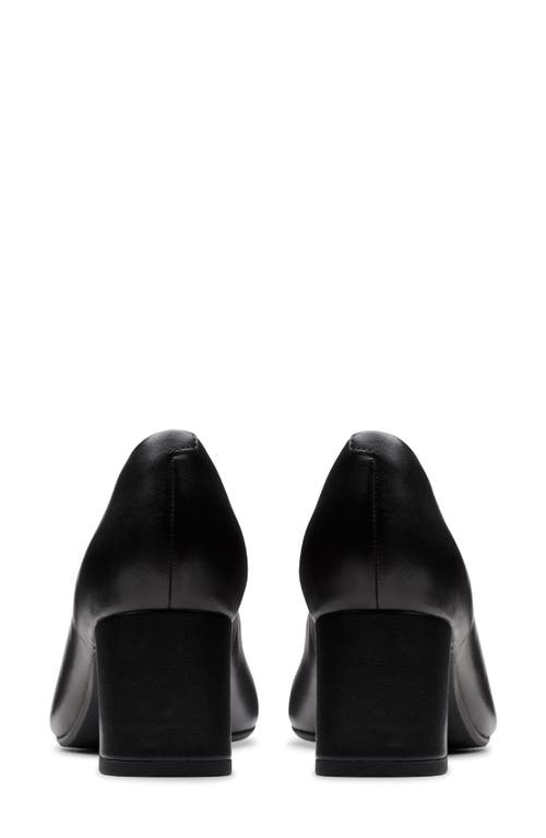 Clarksr Clarks(r) Fernie Court Block Heel Pump In Black