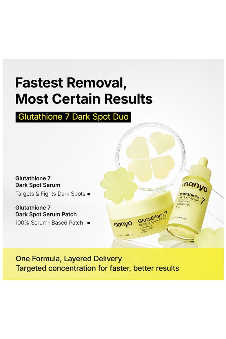 Glutathione 7 Dark Spot Serum Patch, Alternate, color, LIGHT/ PASTEL YELLOW