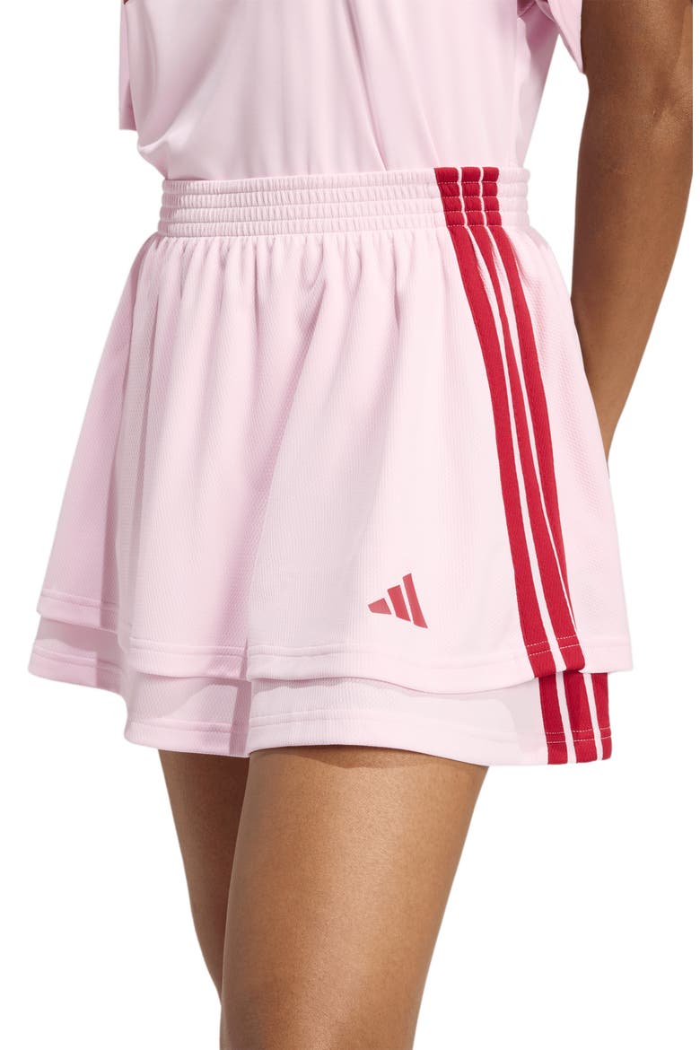 Mesh Layered Miniskirt, Alternate, color, CLEAR PINK/ ACTIVE MAROON