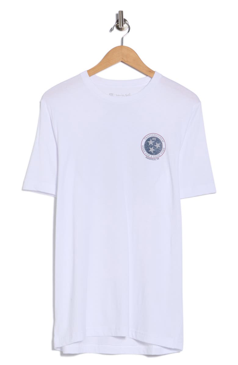 TravisMathew BBQ Master Graphic T-Shirt, Alternate, color, White