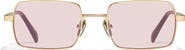QUAY DND 55mm Square Sunglasses