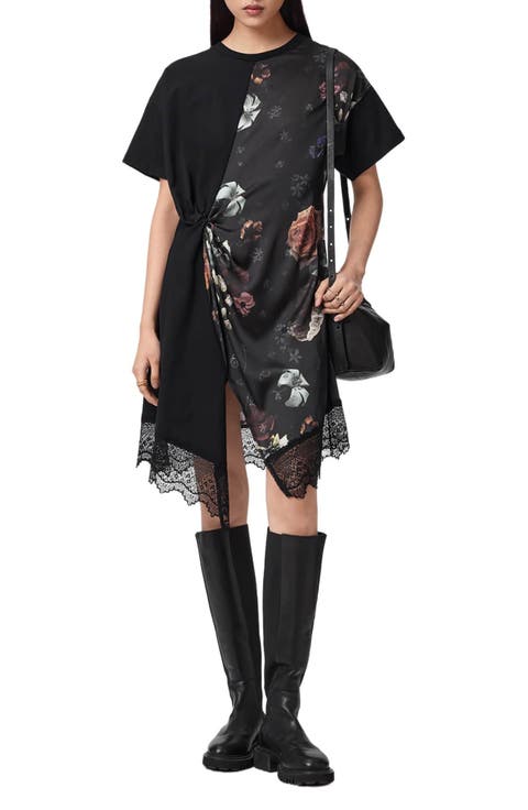 Lana Lace Hem Minidress