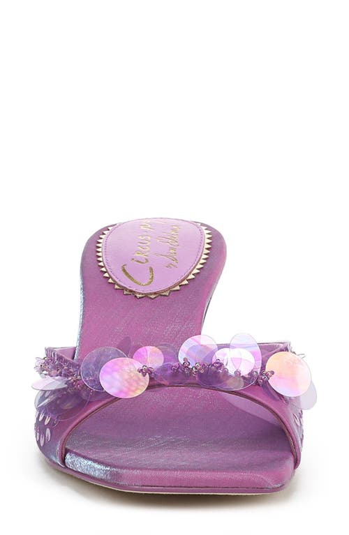 Circus Ny By Sam Edelman Juliana Kitten Heel Sandal In Mulberry