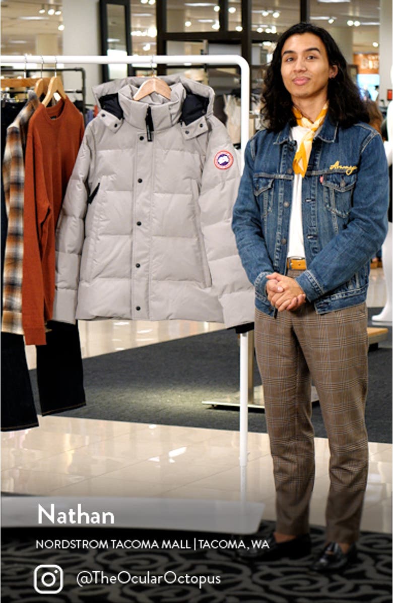 Wydham Water Repellent 625 Fill Power Down Parka, sales video thumbnail