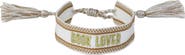 Jollity & Co. Book Club Themed Embroidered Bracelets - Choose from 8 Style Options