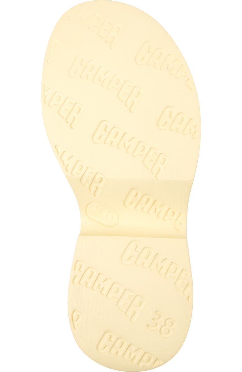 Camper Tasha Platform Sandal, Alternate, color, Light/ Pastel Yellow