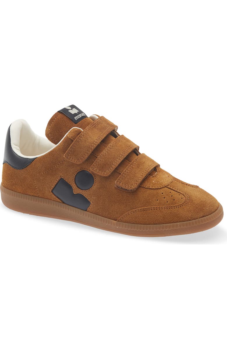 Isabel Marant Beth Low Top Sneaker, Main, color, Cobk Cognac / Black