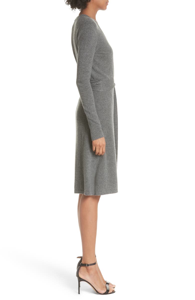 DVF Diane Von Furstenberg Linda Cashmere Wrap Dress, Alternate, color,