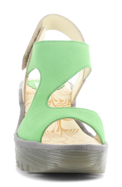 FLY LONDON FLY LONDON YOX SLINGBACK PLATFORM WEDGE SANDAL