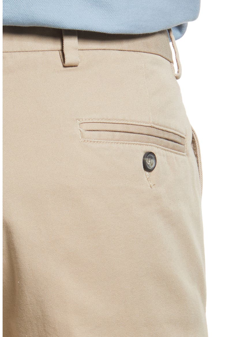 Charleston Khaki Fine Line Stretch Twill Pants, Alternate, color, KHAKI