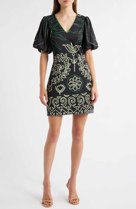 CIEBON Rochelle Floral Print Minidress