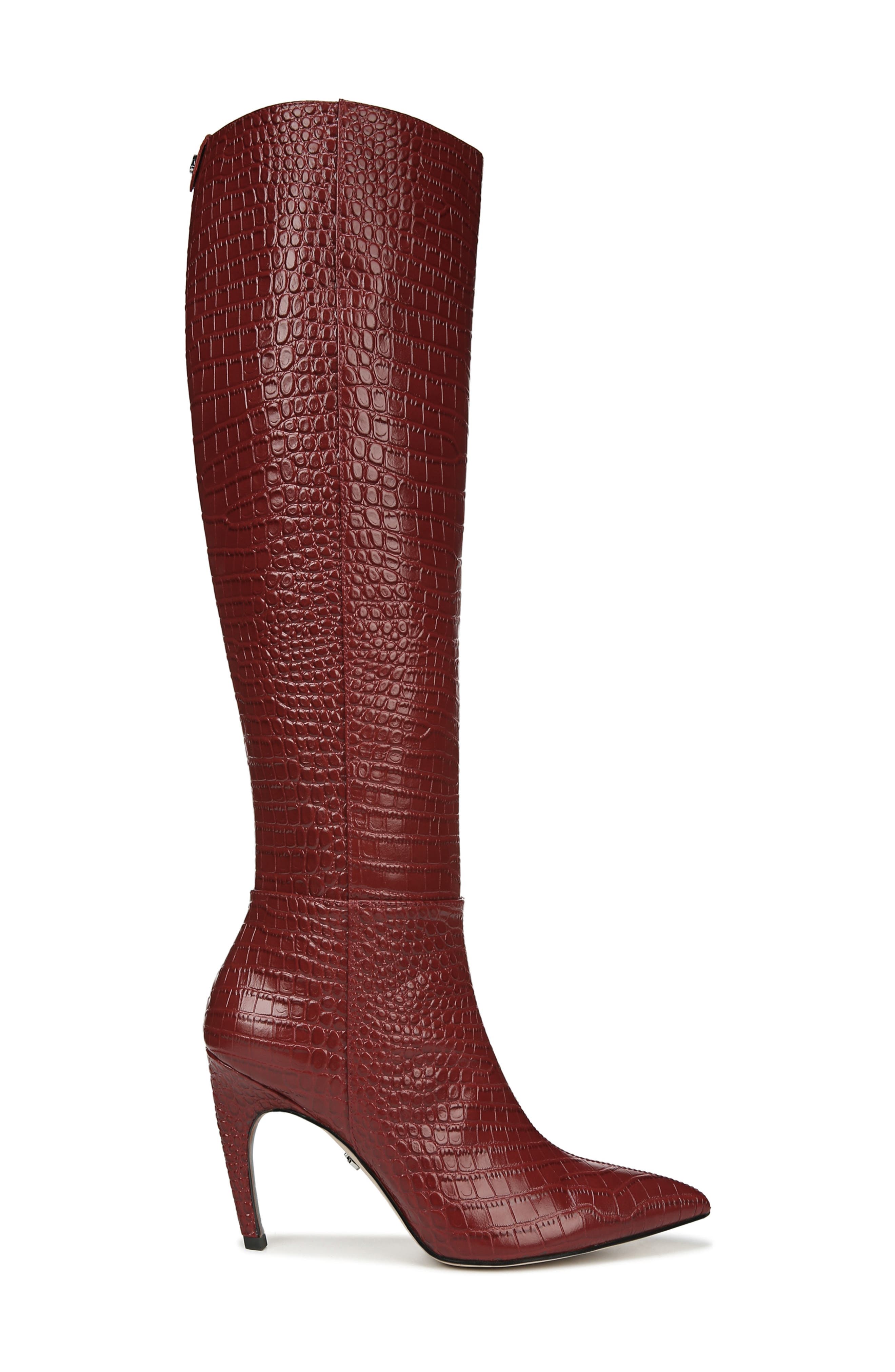 Fraya Knee High Boot, Alternate, color, SPICED MAHOGANY LEATHER