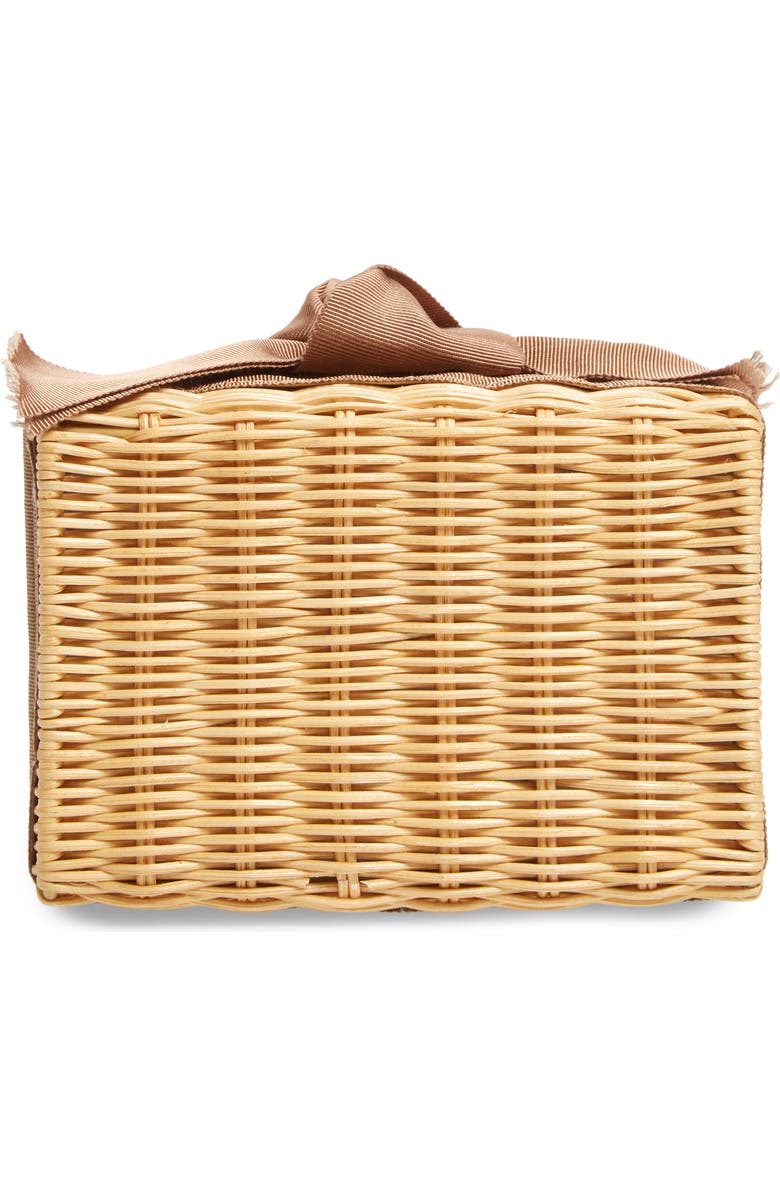 Pamela Munson The Pearl Raffia Clutch, Alternate, color,