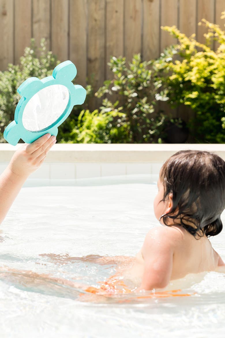 Pool & Bath Mirror, Alternate, color, Turtle