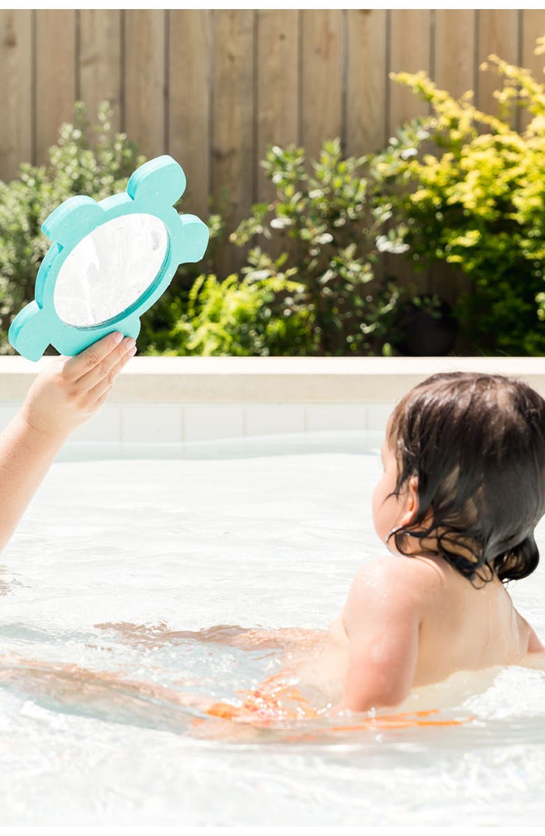 Splash About Pool & Bath Mirror, Alternate, color, Turtle