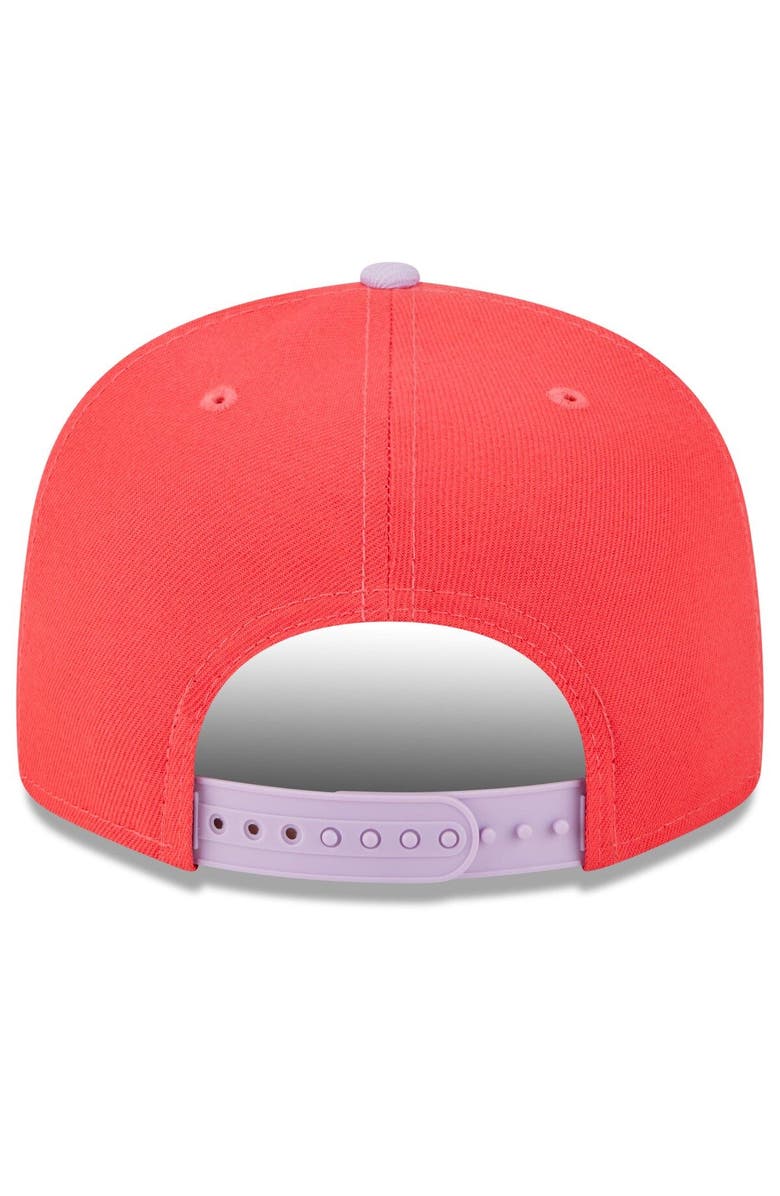 New Era Men's New Era Red/Purple St. Louis Cardinals Spring Basic Two-Tone 9FIFTY Snapback Hat, Alternate, color, 