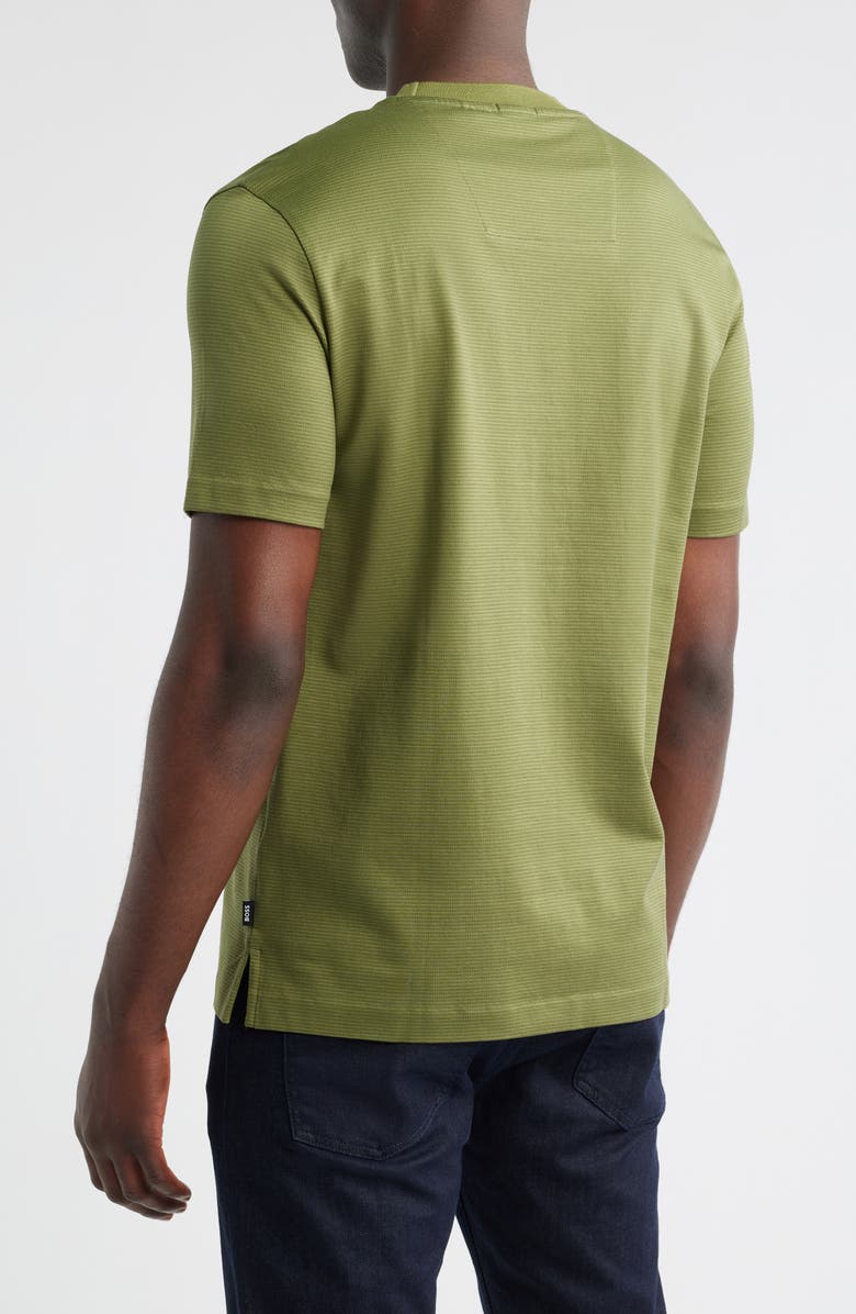 BOSS Thompson Cotton T-Shirt, Alternate, color, Medium Green