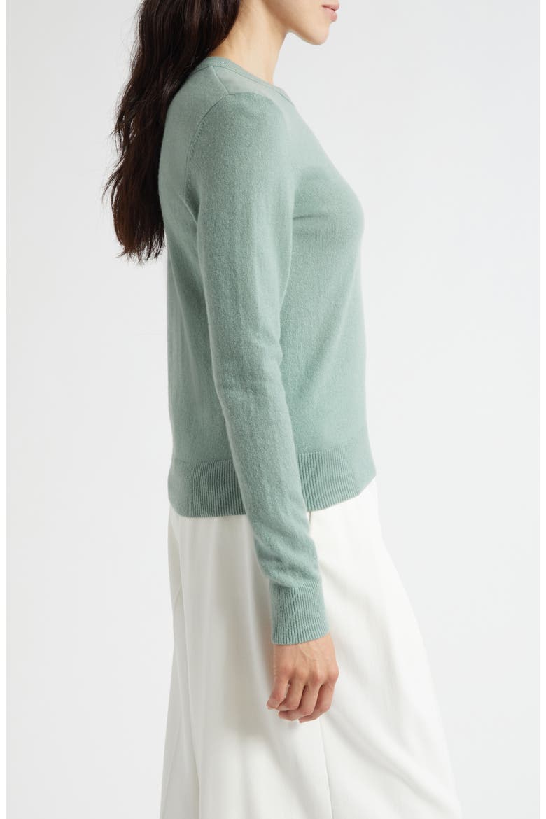 Classic Crewneck Cashmere Sweater, Alternate, color, PISTACCHIO