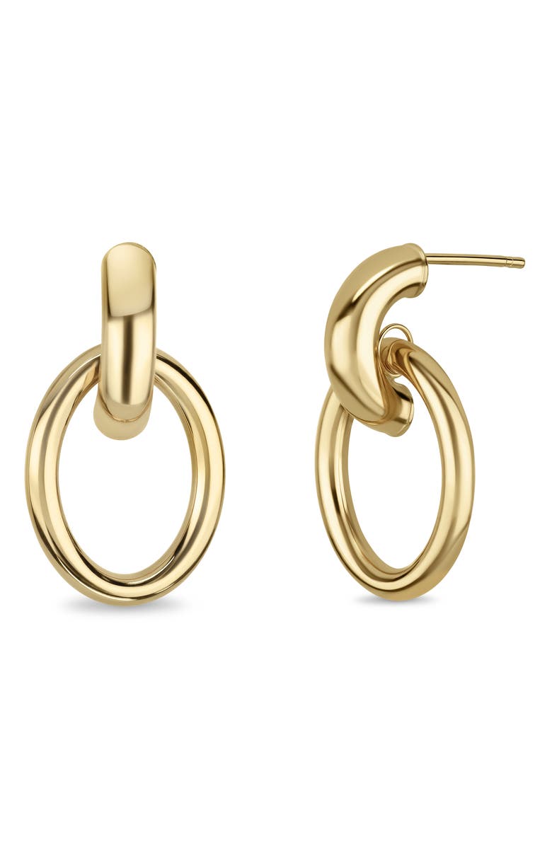Bony Levy 14K Gold Circle Drop Earrings, Main, color, 14K Yellow Gold