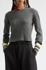 PLAN C Wool Crewneck Sweater
