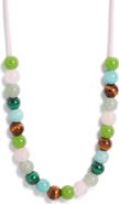 NEST Jewelry Long Gemstone Cord Necklace