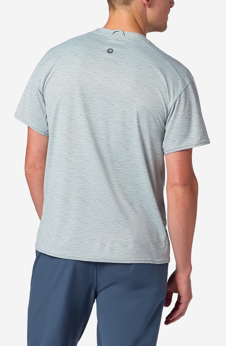 Marmot AirExchange SolarShield UPF Crewneck T-Shirt, Alternate, color, Boulder Crack Frequency