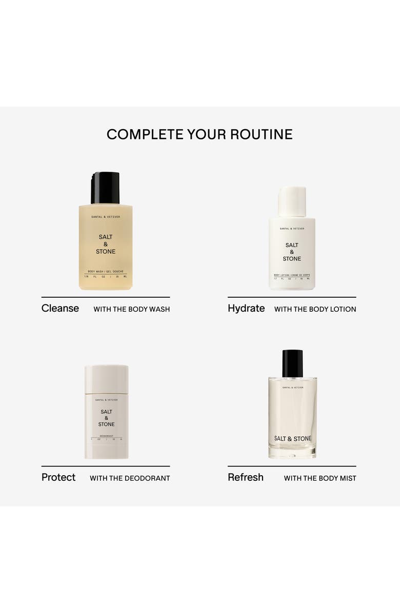 SALT & STONE Santal & Vetiver Mini Trio Discovery Set, Alternate, color, 