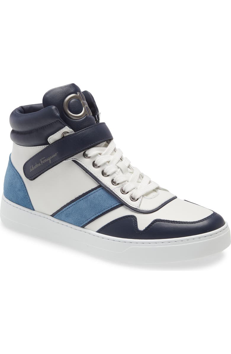 FERRAGAMO Salvatore Ferragamo Noe High Top Sneaker, Main, color,