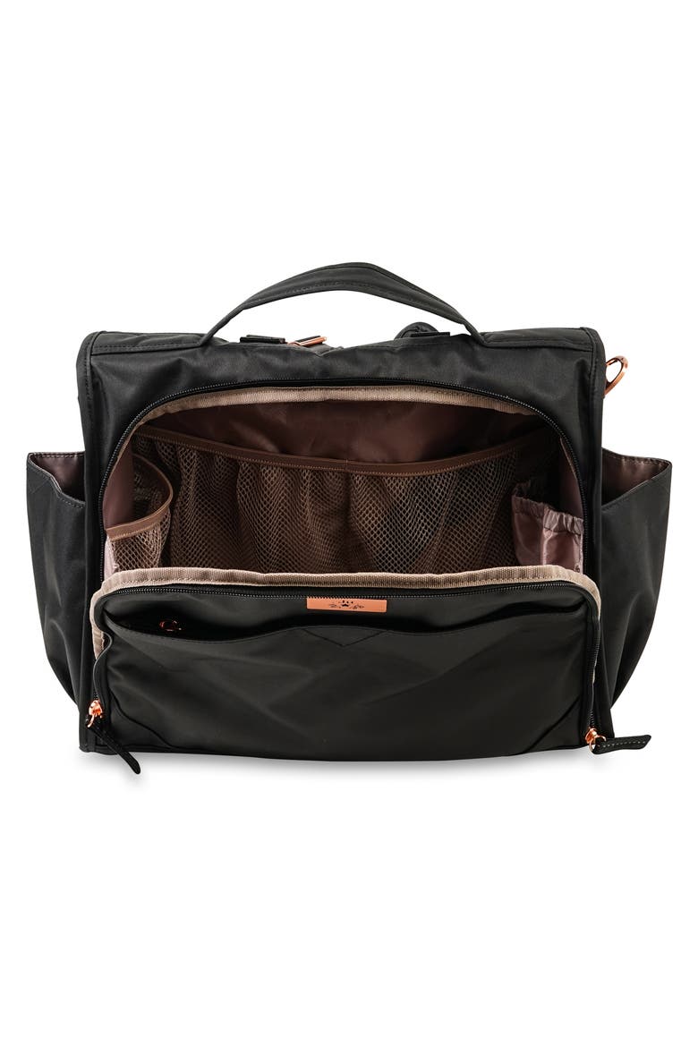 Ju-Ju-Be Classical Convertible Diaper Bag, Alternate, color, BLACK ROSE