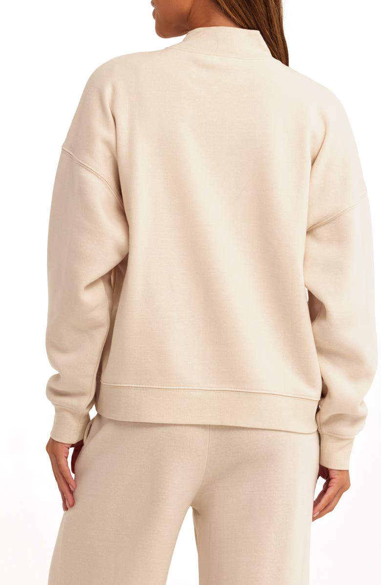 Threads 4 Thought Karlie Heathered Fleece Sweatshirt, Alternate, color, Tapioca