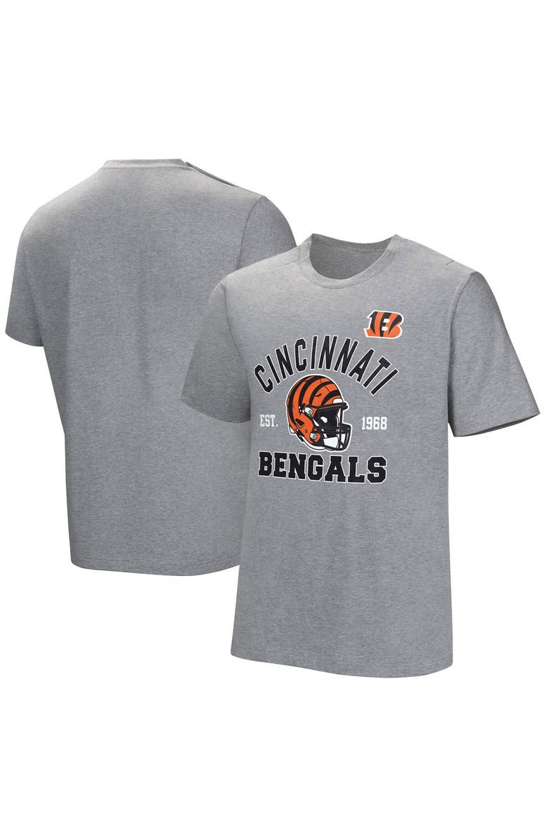 NFL Men's Gray Cincinnati Bengals Tackle Adaptive T-Shirt, Alternate, color, Gray