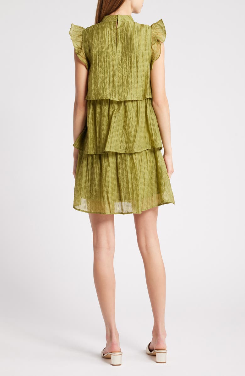 Mila Mae Ruffle Texture Minidress, Alternate, color, 