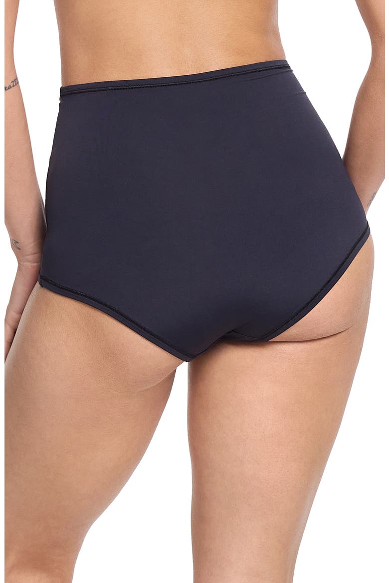 YourFit™ High Waist Briefs, Alternate, color, BLACK