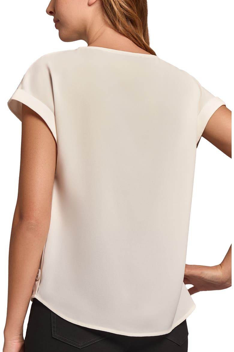 Button Detail Top, Alternate, color, JONES WHITE