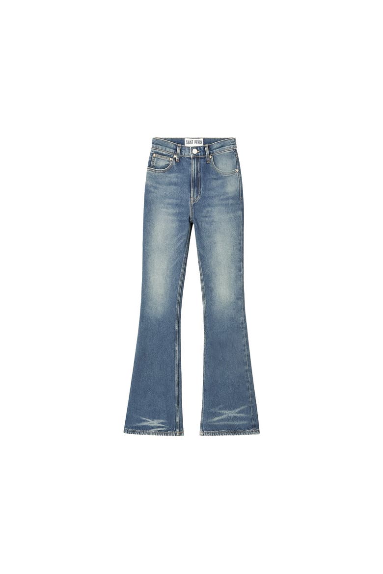 Angel Flare Denim, Main, color, Blue