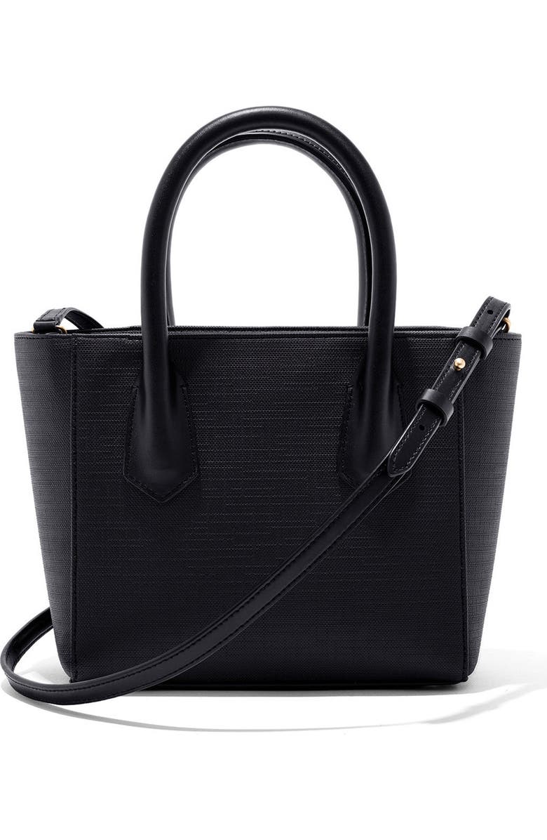 Dagne Dover Petite Signature Coated Canvas Tote, Main, color,