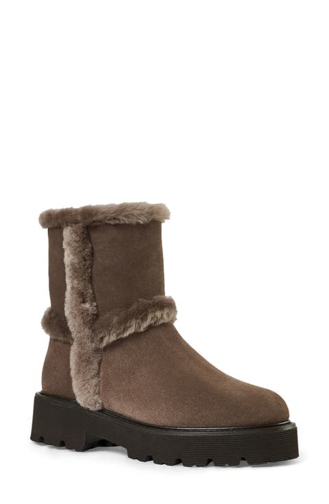 Ella Genuine Shearling Waterproof Boot