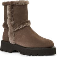 Aquatalia Ella Genuine Shearling Waterproof Boot