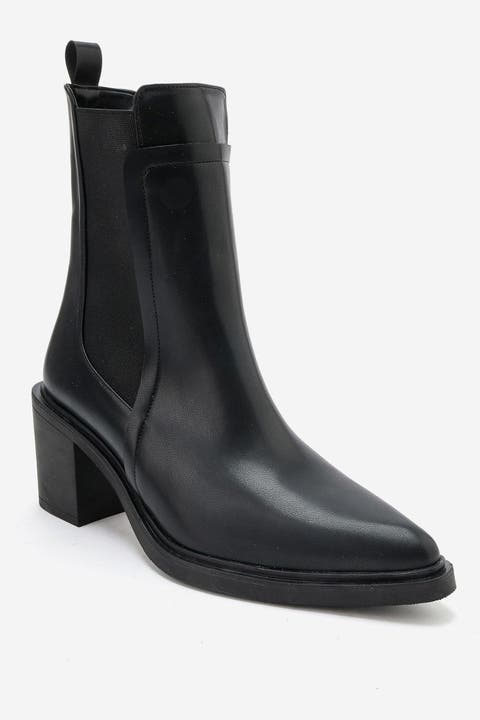 Huxley Block Heel Chelsea Boot