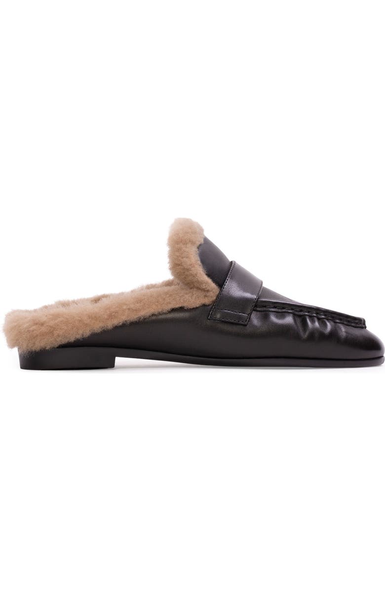 BLACK SUEDE STUDIO Theo Backless Loafer, Main, color,