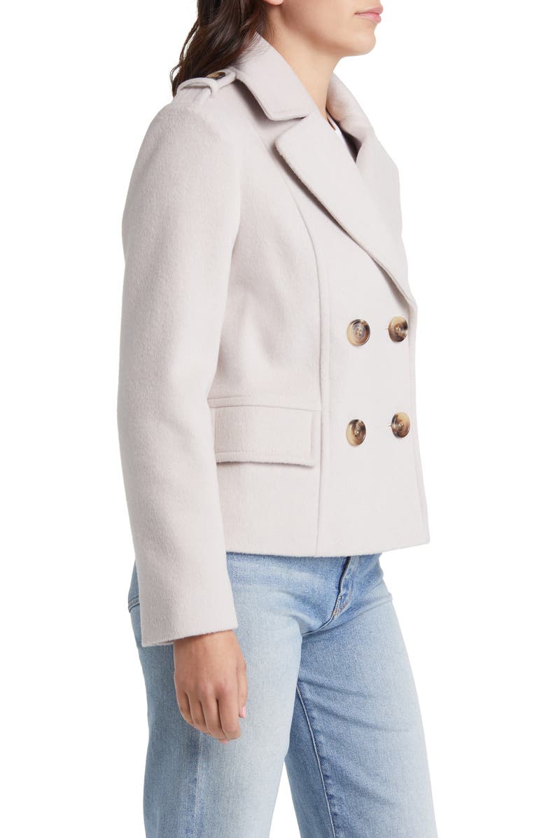 Sam Edelman Wool Blend Peacoat, Alternate, color,