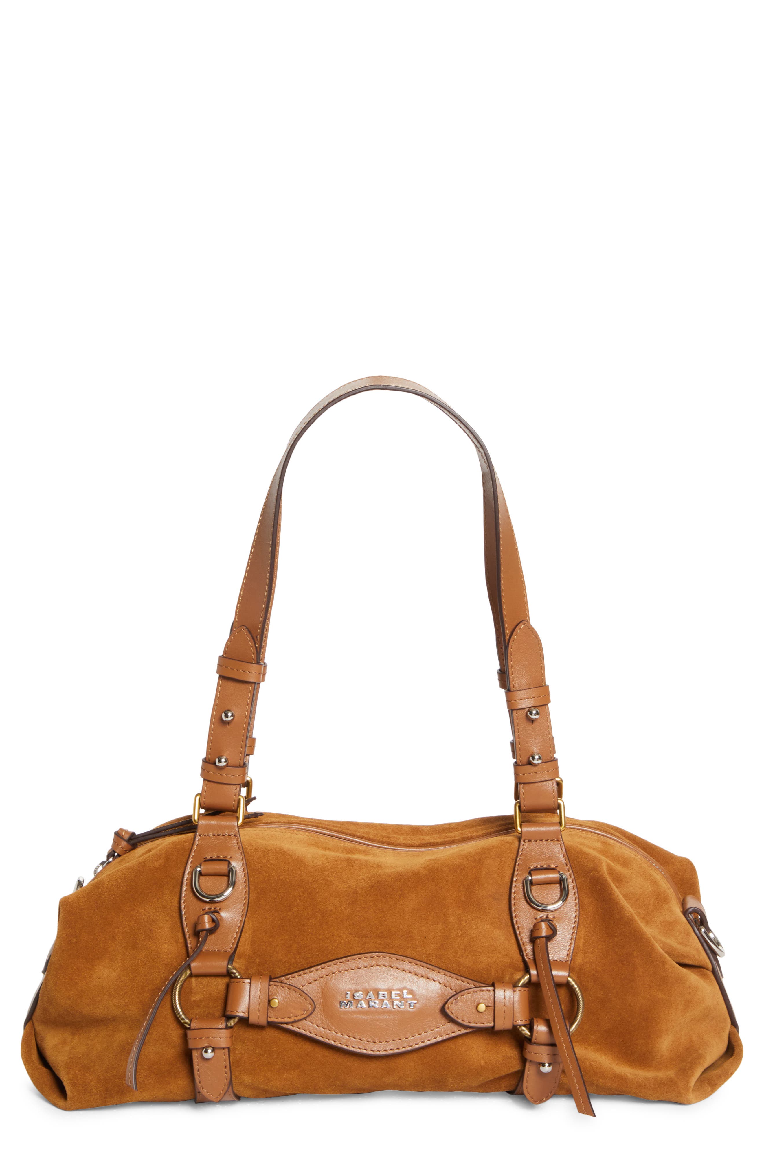 Isabel Marant Mini Tilpa Bag, Main, color, Cognac
