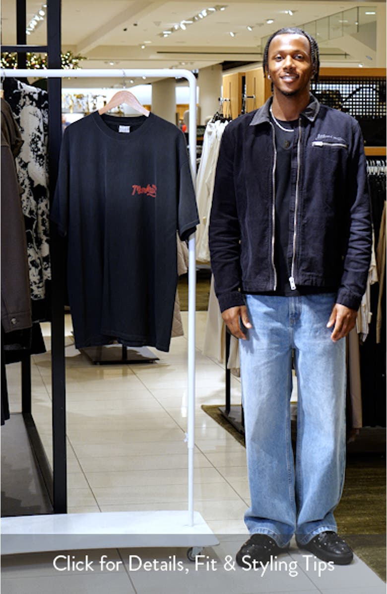 Lasso Lockup Cotton Graphic T-Shirt, sales video thumbnail