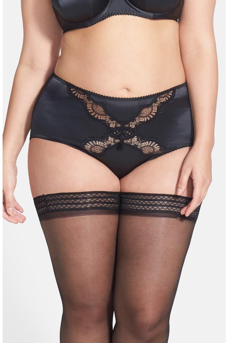 'Starlift' Briefs, Main, color, BLACK