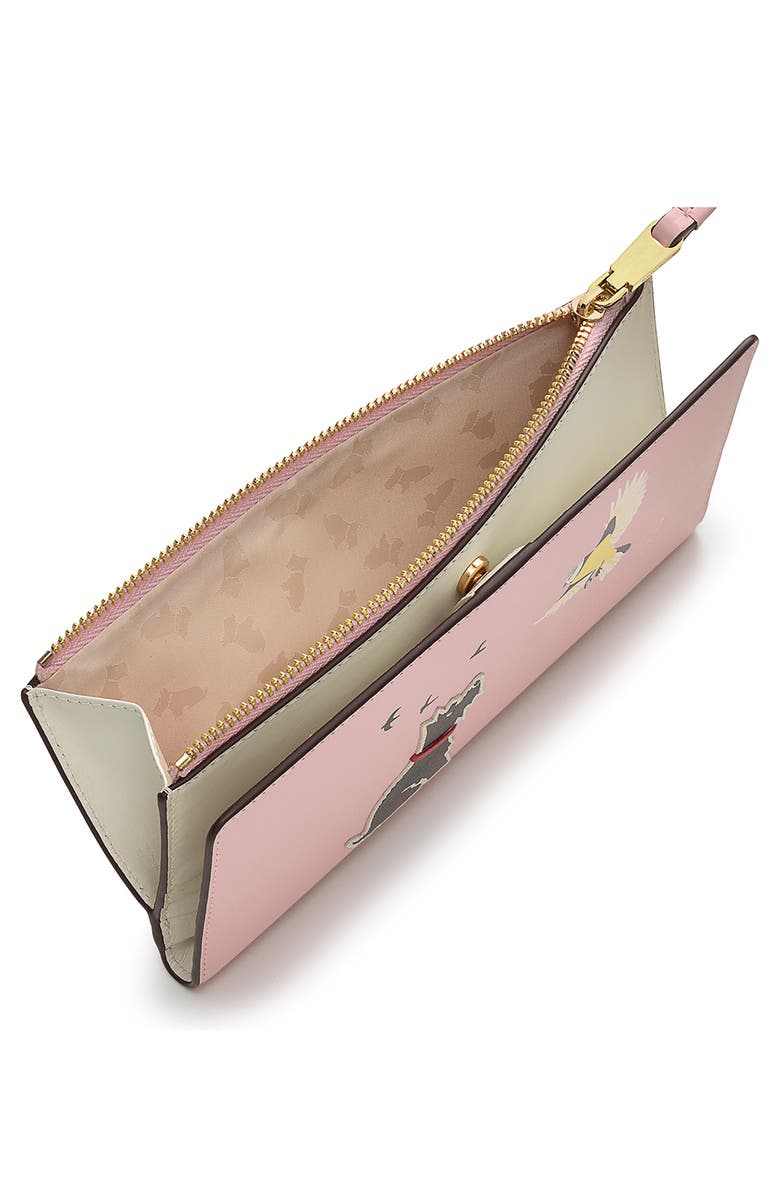 Radley Time To Soar Leather Wallet, Alternate, color,