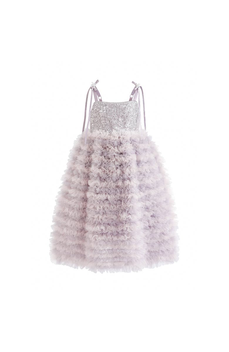 Tulleen Liliana Sequin Tulle Dress, Main, color, Light Purple