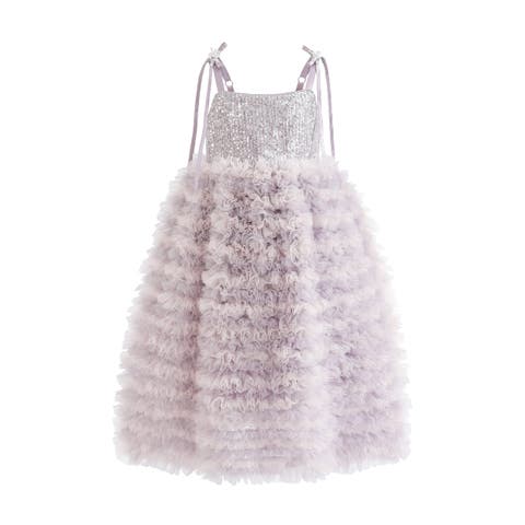 Liliana Sequin Tulle Dress