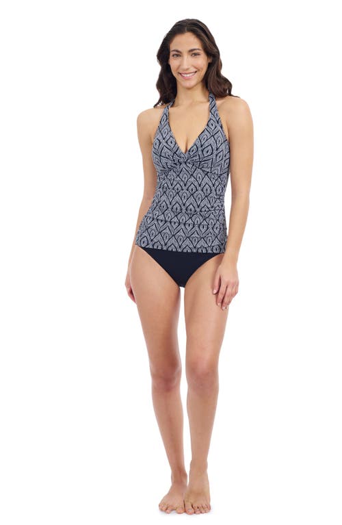 Profile By Gottex Plume Halter Tankini In Multi