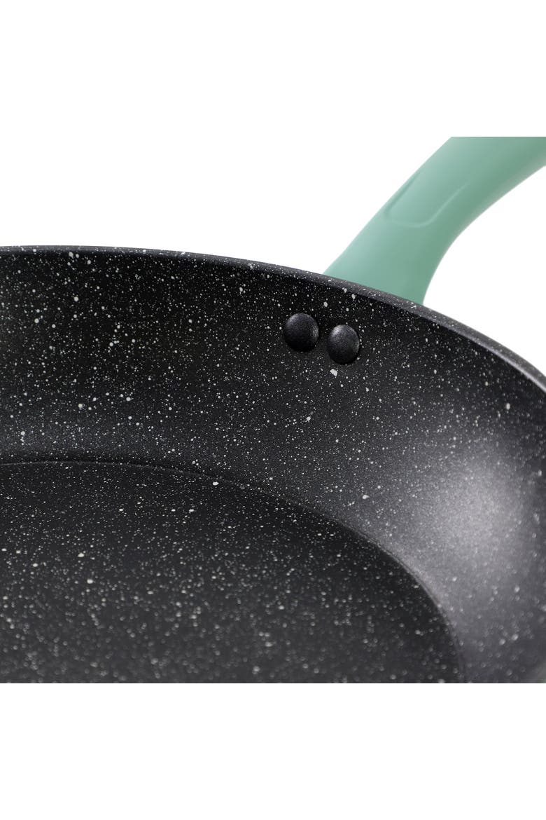 Barnsdall 12in Nonstick Aluminum Frying Pan in Green, Alternate, color, Green